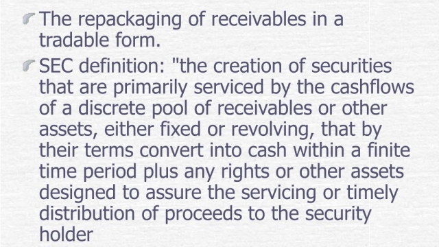 Unlocking Security: Exploring Securitization Solutions in Switzerland